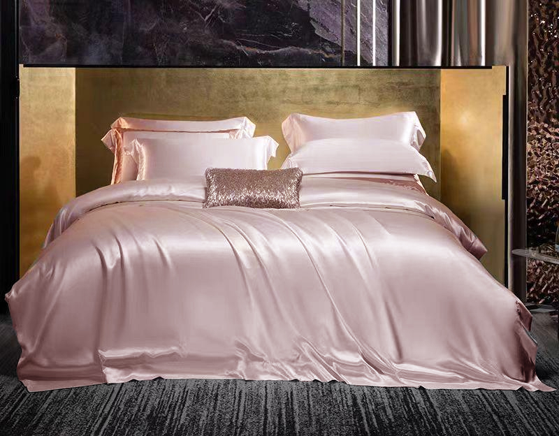 Pink-Luxury 100% Mulberry Silk