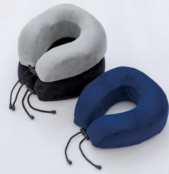 ASW-001-Memory Foam U-Shaped Travel Pillow
